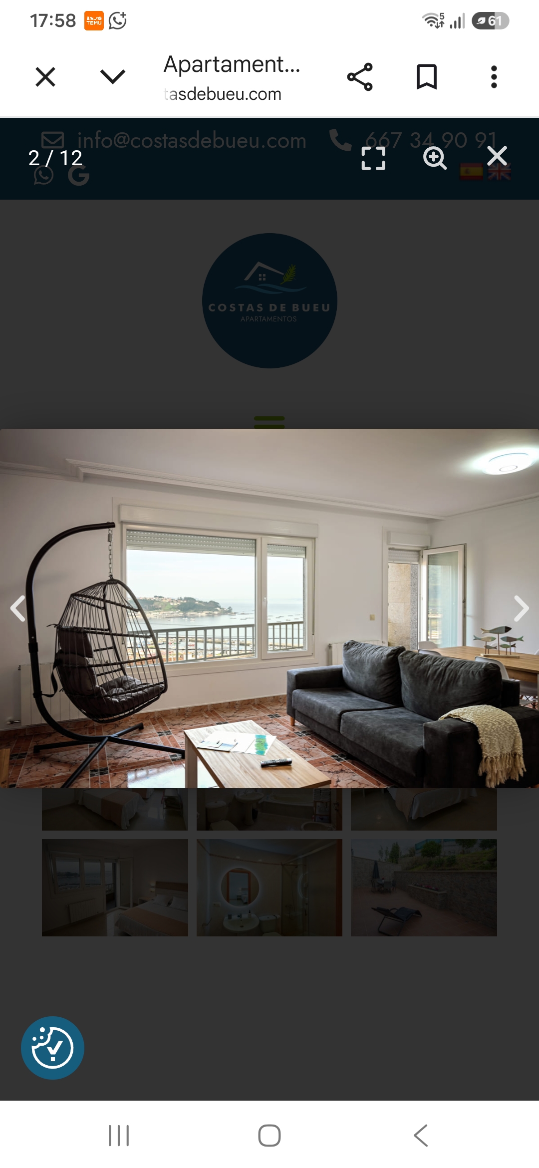 Apartamentos Costas de Bueu  SOLPOR DE BELUSO