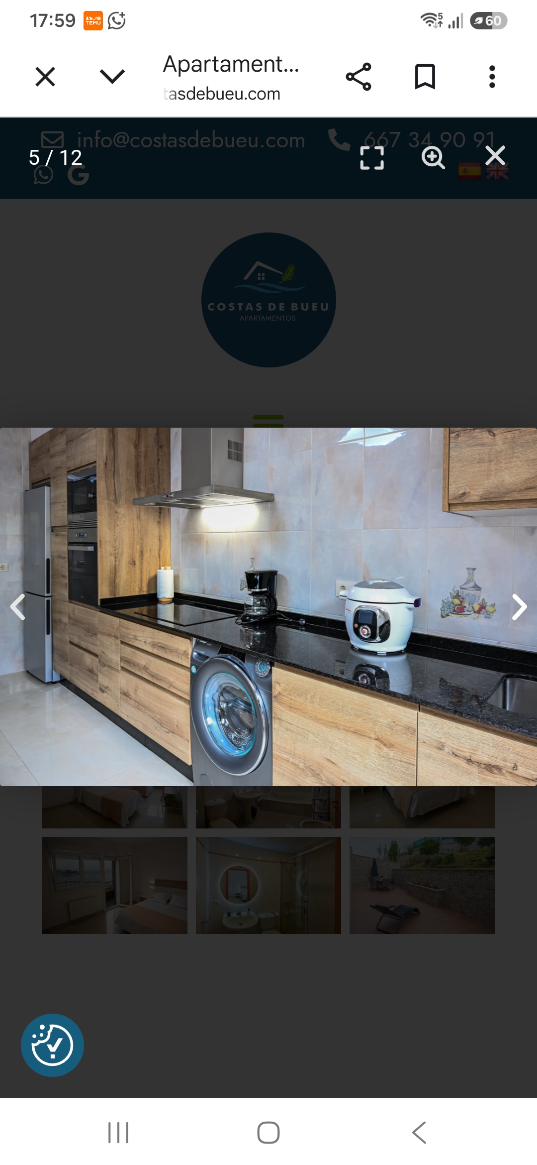 Foto 5 de Apartamentos Costas de Bueu  SOLPOR DE BELUSO