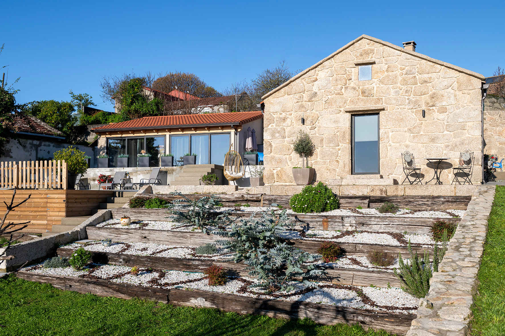 Villa Moaña II con Piscina y Vistas a la Ría
