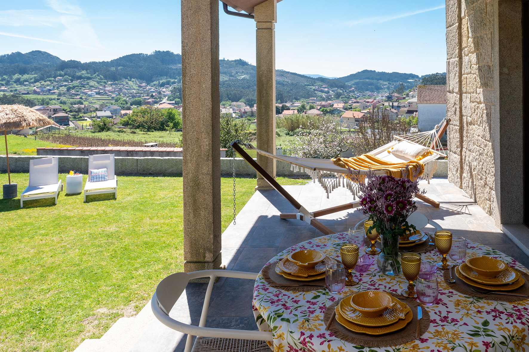 Villa Playa Menduíña en Aldán